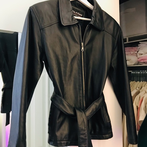 WILSONS VINTAGE LEATHER JACKET - Picture 2 of 7